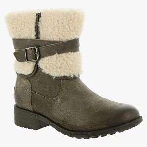 UGG Blayre III Black Boots - Women's Distresed HELING Size 8